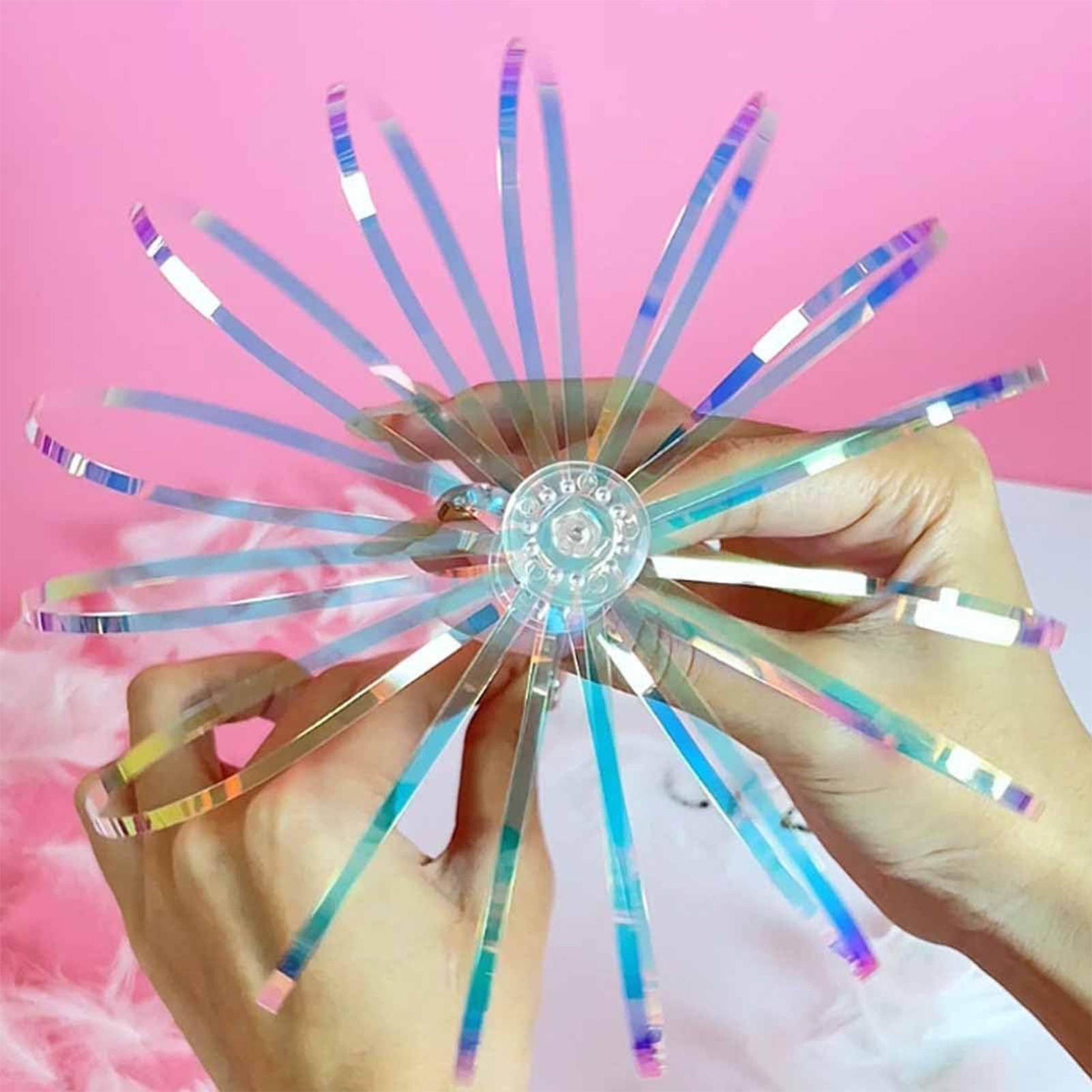 New Rainbow Twirler Stick Spin - Bubble Sword Wand 评论和价格