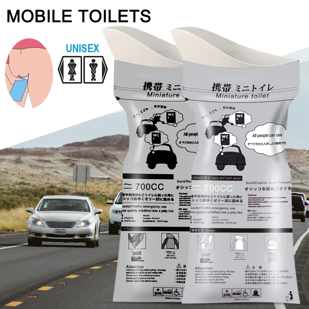 700ML Easy Take Piss Bags Unis - Kids Outdoor Urinal 评论和价格