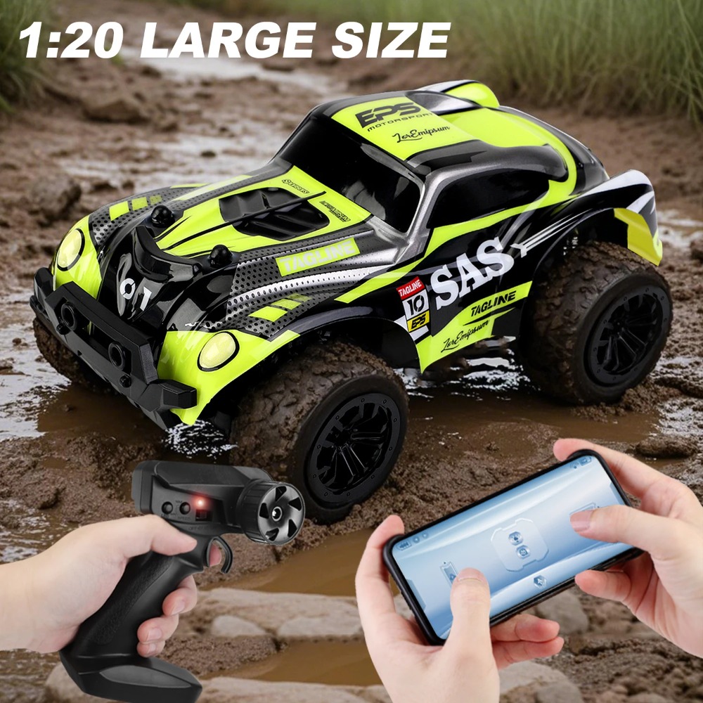1:20 RC Pickup Monster Truck H - Kids Outdoor Dirt Toys 评论和价格