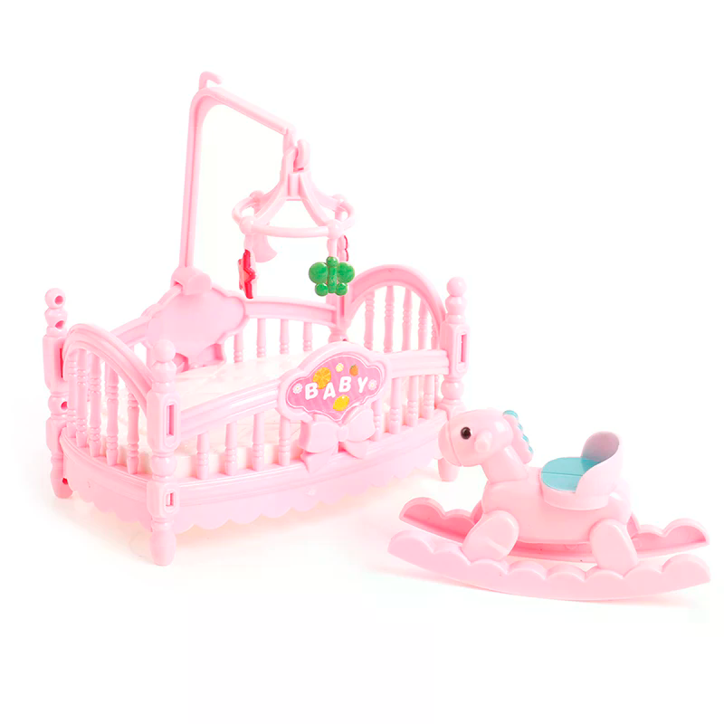Miniature Crib Wooden Horse Se - Kids Outdoor Umbrella Chair 评论和价格