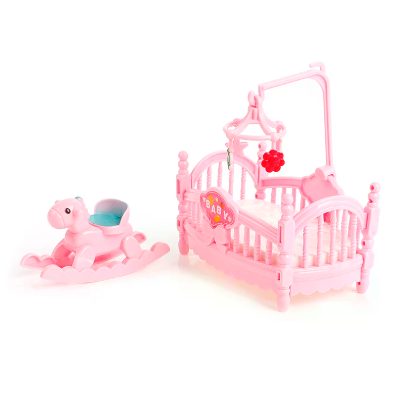 Miniature Crib Wooden Horse Se - Kids Outdoor Umbrella Chair 评论和价格