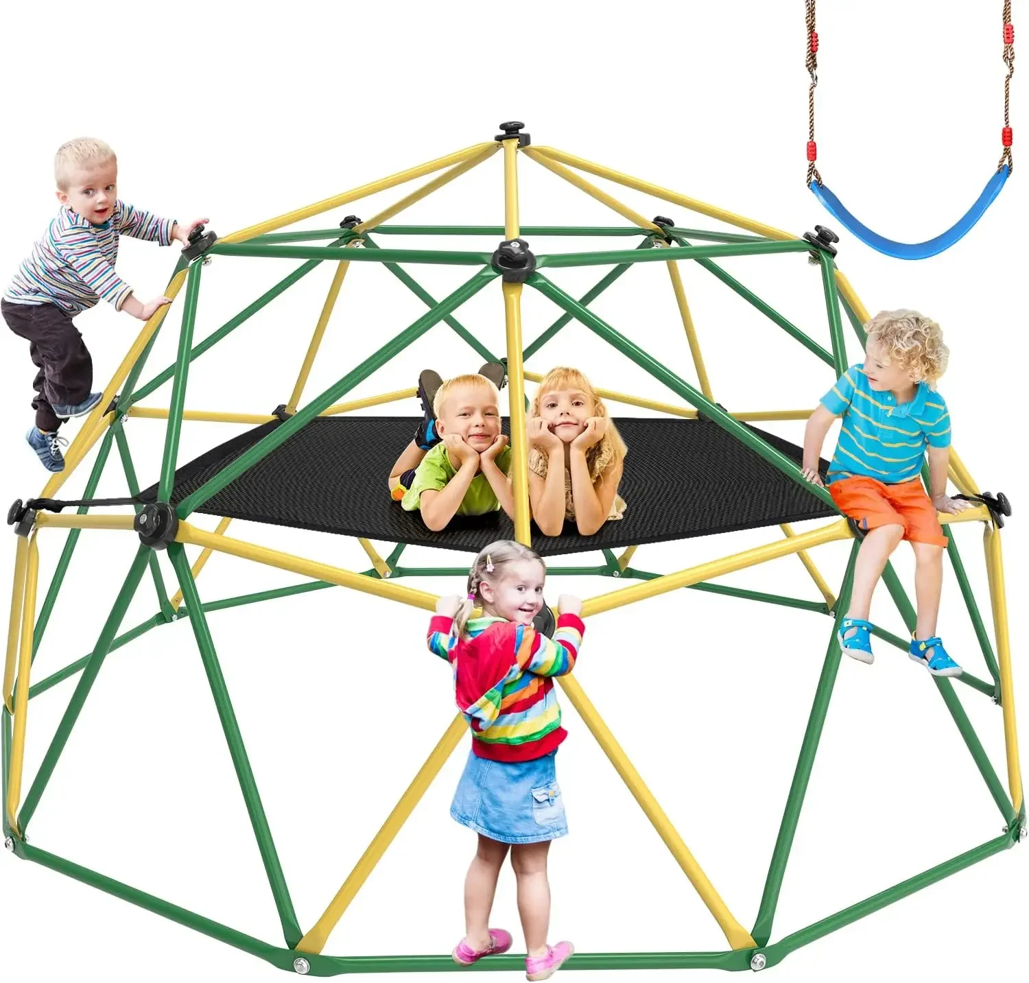 GIKPAL Climbing Dome, 10FT Dom - Kids Outdoor Jungle Gym 评论和价格