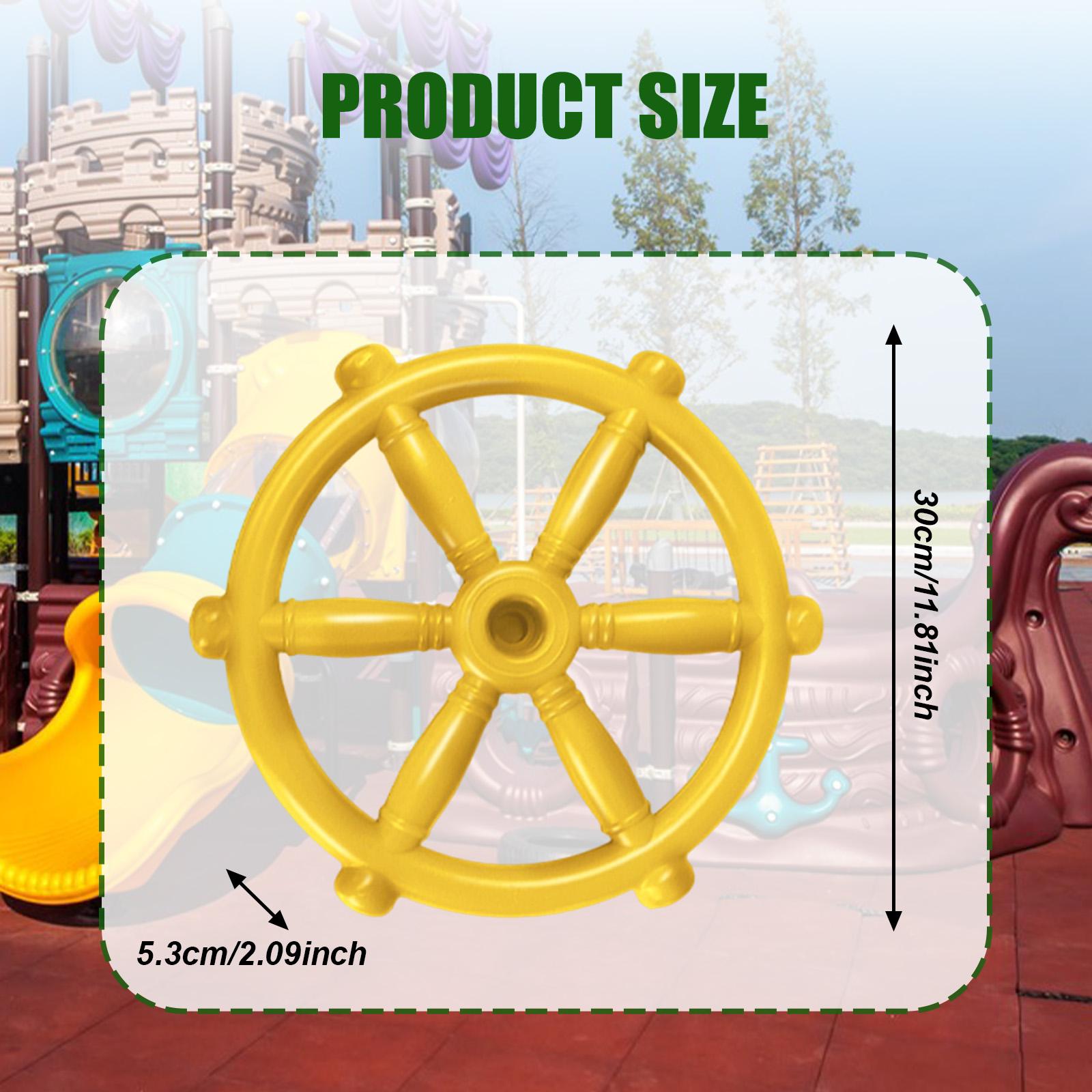 Pirate Ship Wheel Toy for Outd - Kids Outdoor Jungle Gym 评论和价格