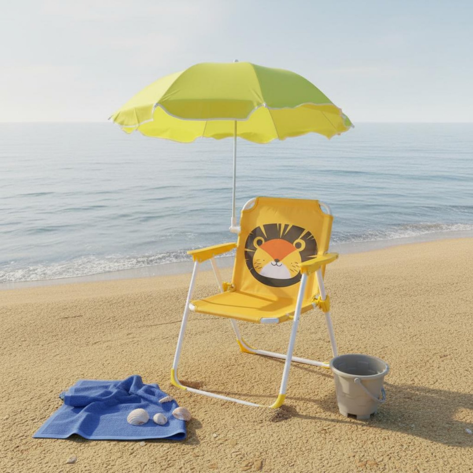 Children's Portable Chair with - Kids Outdoor Umbrella Chair 评论和价格