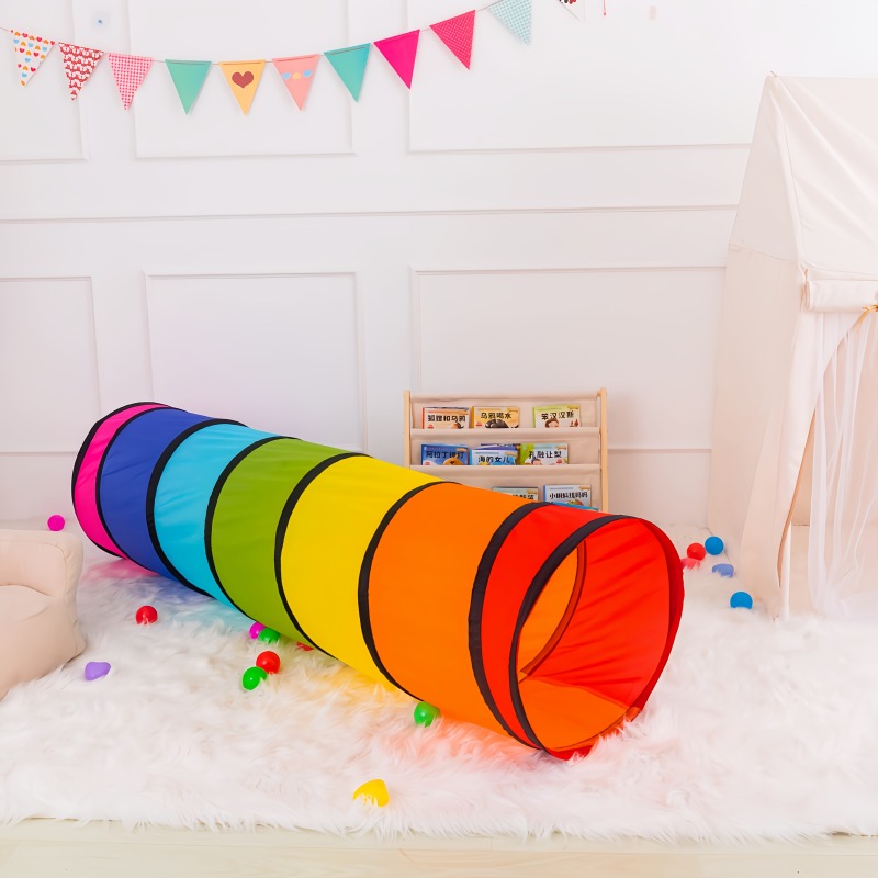 Colorful Crawl Tunnel Breathab - Kids Outdoor Tent 评论和价格