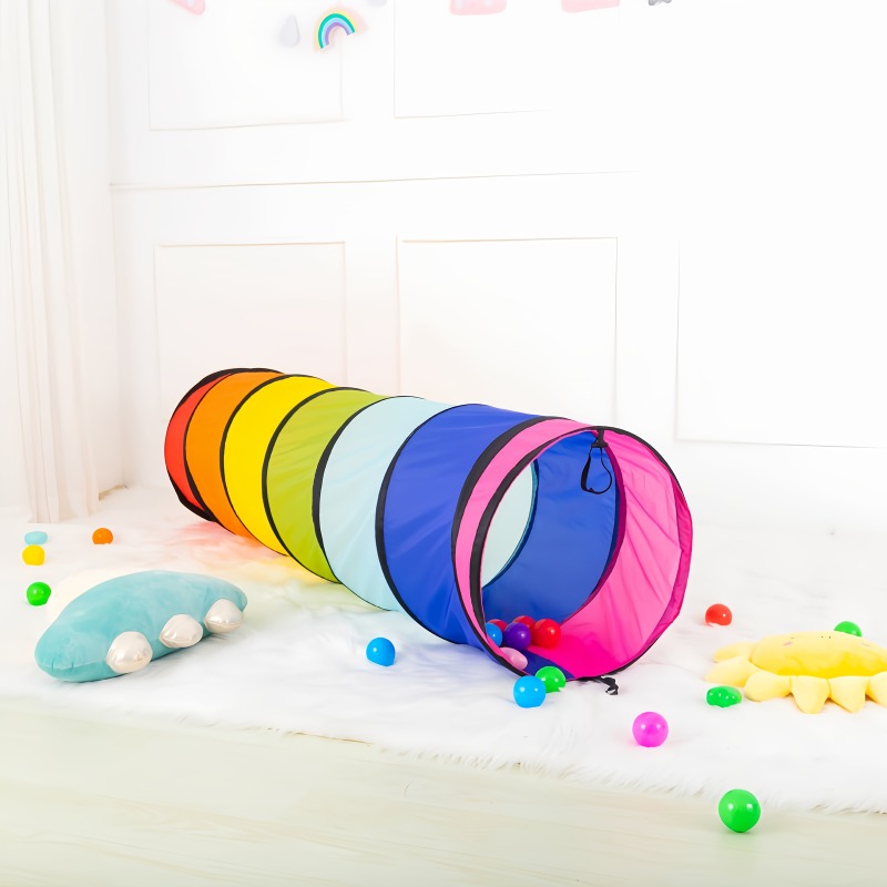 Colorful Crawl Tunnel Breathab - Kids Outdoor Tent 评论和价格