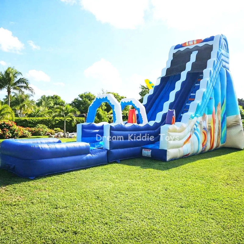 Giant PVC Inflatable Water Sli - Kids Outdoor Water Park 评论和价格