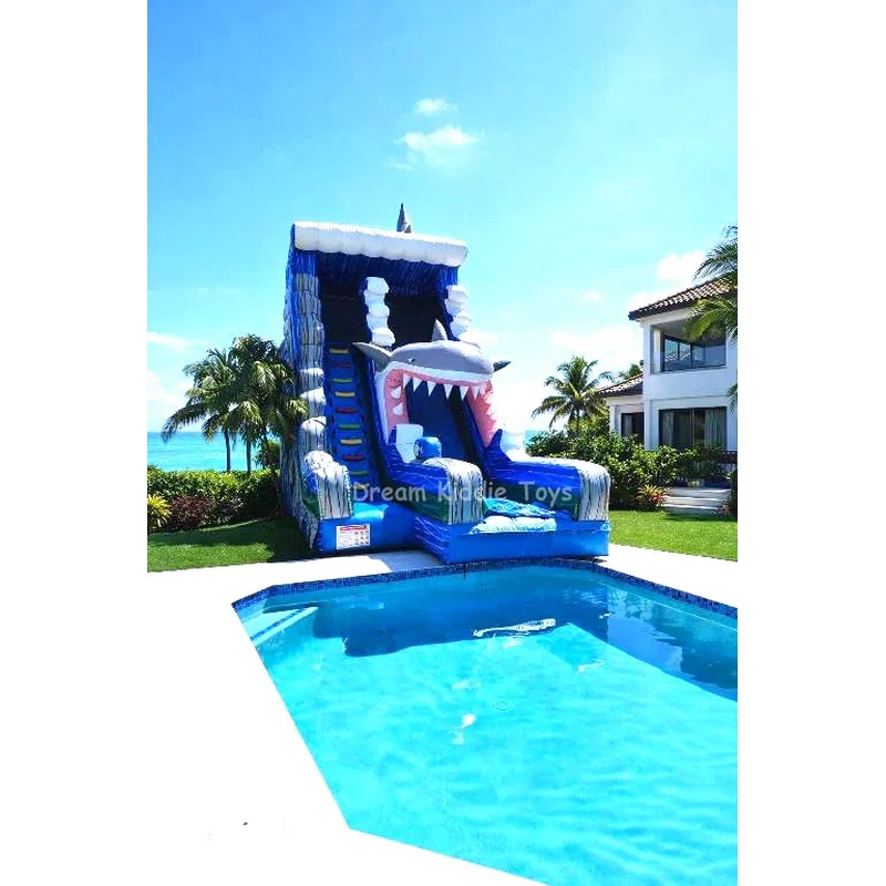Giant PVC Inflatable Water Sli - Kids Outdoor Water Park 评论和价格