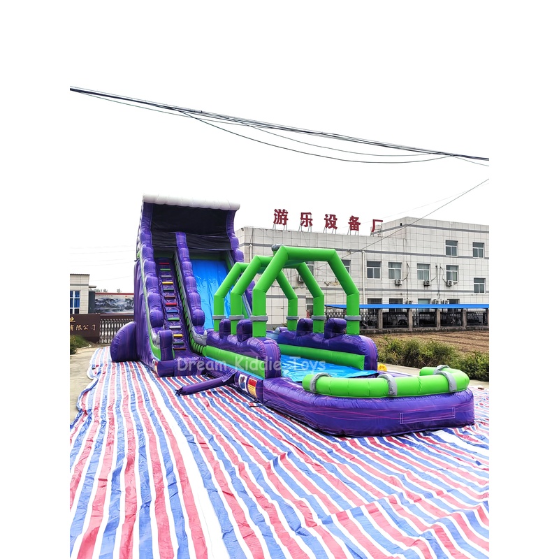 Giant PVC Inflatable Water Sli - Kids Outdoor Water Park 评论和价格