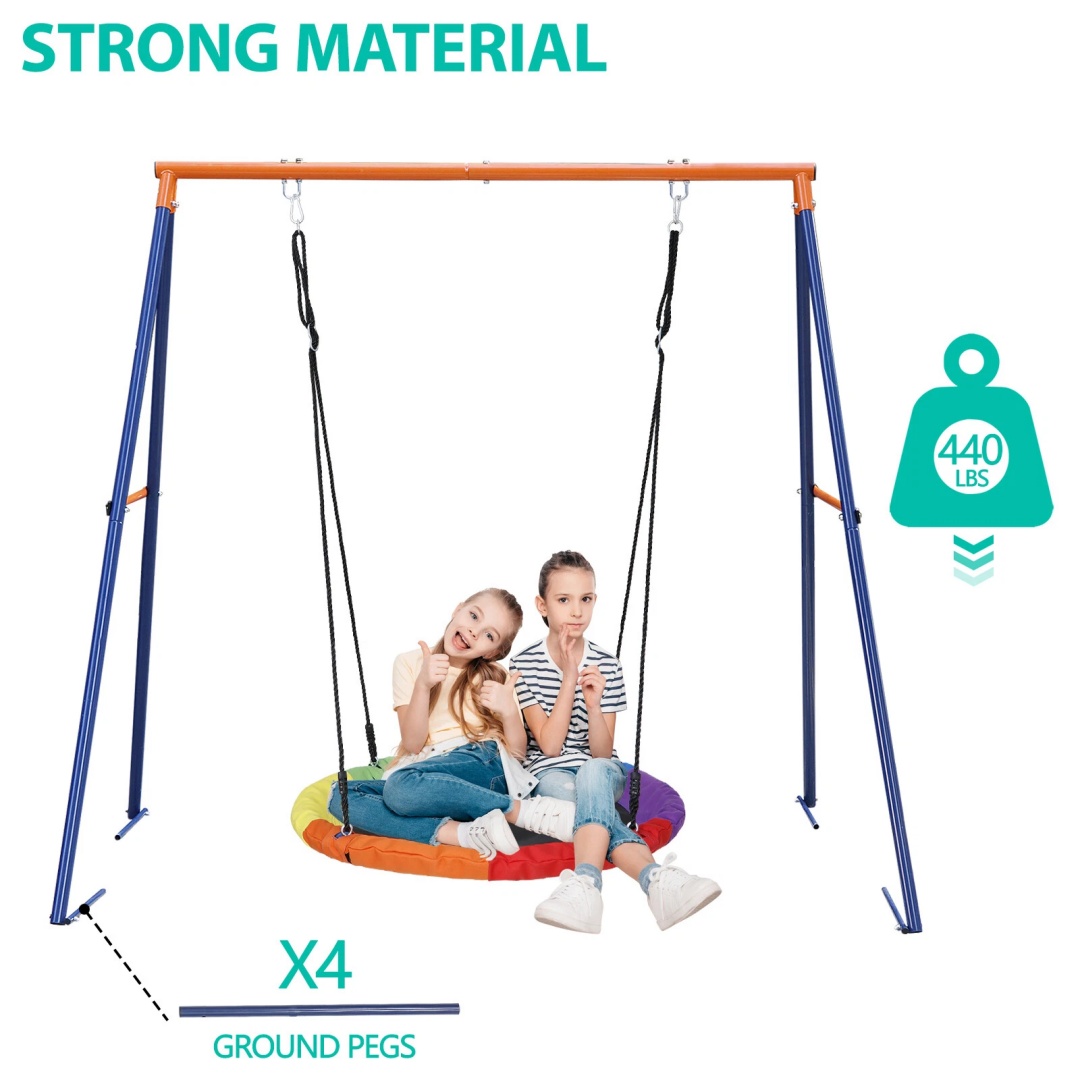 Swing Stand Frame Heavy Duty A - Kids Outdoor Furniture Set 评论和价格
