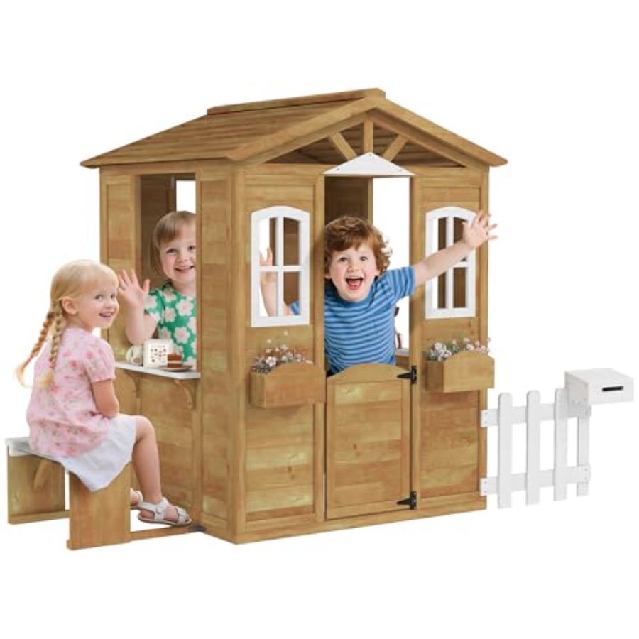 Outdoor playhouse for kids age - Kids Outdoor Nature Play 评论和价格