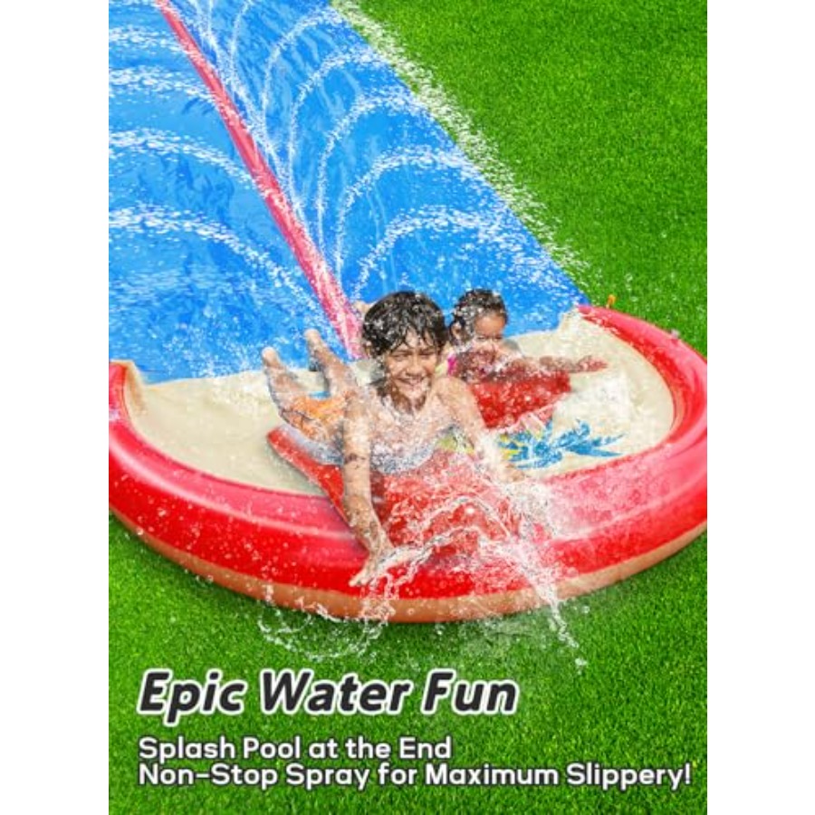 Outdoor backyard water slide f - Kids Outdoor Water Sprinkler 评论和价格