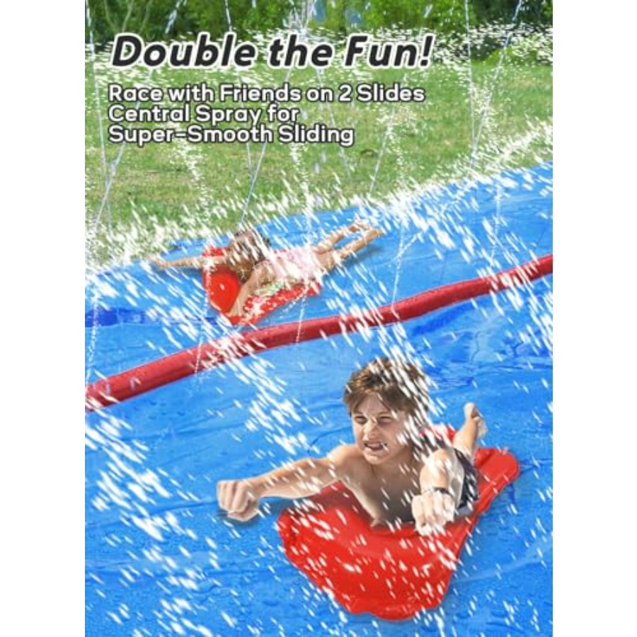 Outdoor backyard water slide f - Kids Outdoor Water Sprinkler 评论和价格